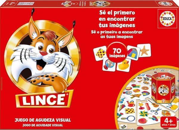 Educa — Lince: 70 Imágenes (juego de observación)