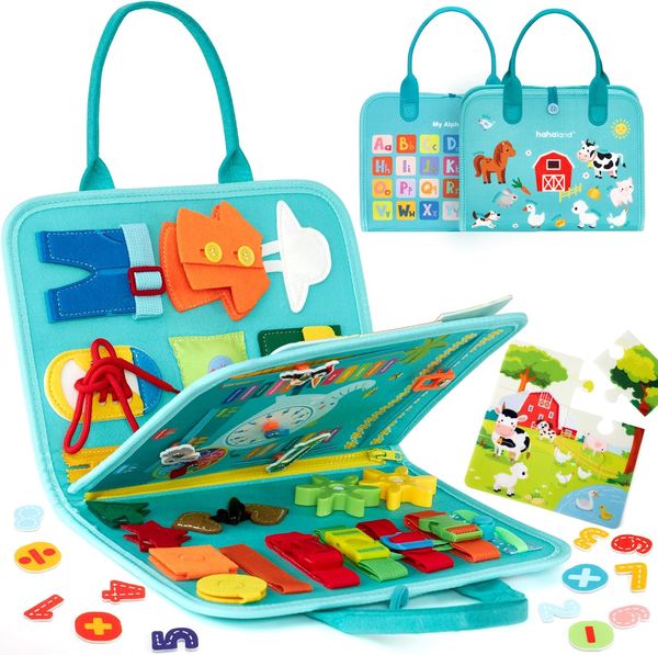 hahaland — Busy Board Montessori (26 actividades)